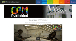 Desktop Screenshot of cpmpublicidad.com